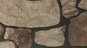 STIKWALL 659-203 barna kő mintás falburkolat (120x30cm) kőhatású falpanel, kültérre is
