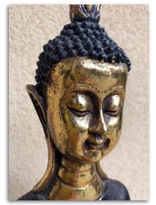 Gario Vászonkép Az arany Buddha arca Méret: 40 x 60 cm