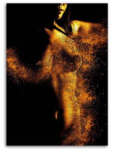 Gario Vászonkép Akt aranyporban Méret: 40 x 60 cm
