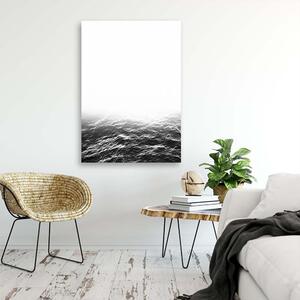 Gario Vászonkép Szürke hullámok Méret: 40 x 60 cm