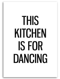 Gario Vászonkép Táncoló konyha Méret: 40 x 60 cm