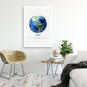 Gario Vászonkép Föld bolygó Méret: 40 x 60 cm