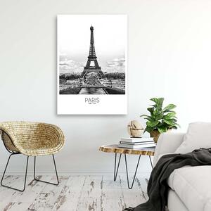 Gario Vászonkép Párizs - Eiffel-torony Méret: 40 x 60 cm