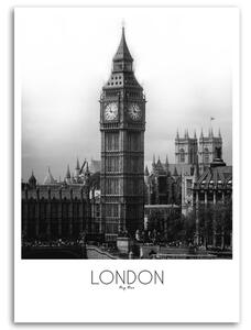 Gario Vászonkép London - Big Ben Méret: 40 x 60 cm