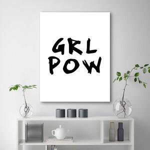 Gario Vászonkép Girl power Méret: 40 x 60 cm