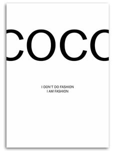 Gario Vászonkép Coco Chanel idézet Méret: 40 x 60 cm