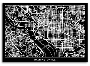 Gario Vászonkép Washington DC városterv Méret: 60 x 40 cm