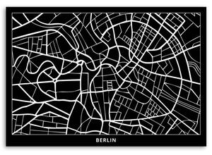 Gario Vászonkép Berlin városrendezési terve Méret: 60 x 40 cm