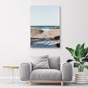 Gario Vászonkép Lemegyek a strandra Méret: 40 x 60 cm