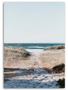 Gario Vászonkép Lemegyek a strandra Méret: 40 x 60 cm