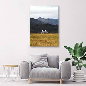 Gario Vászonkép Ház a hegyekben Méret: 40 x 60 cm