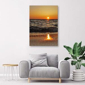 Gario Vászonkép Tenger és lenyugvó nap Méret: 40 x 60 cm