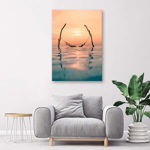 Gario Vászonkép Függoágy a vízben Méret: 40 x 60 cm