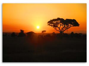 Gario Vászonkép Afrikai naplemente Méret: 60 x 40 cm