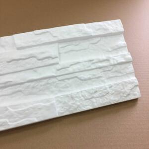 Marbet Stone fehér festhető polisztirol kőhatású beltéri falpanel (48,5x18cm)