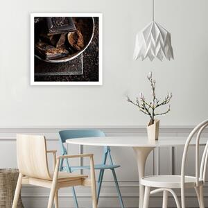 Gario Vászonkép Étcsokoládé és kakaó Méret: 30 x 30 cm