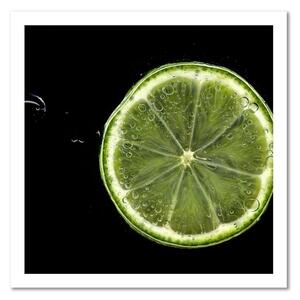 Gario Vászonkép Lime szelet Méret: 30 x 30 cm