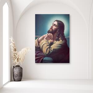 Gario Vászonkép Jézus imádkozik Méret: 40 x 60 cm
