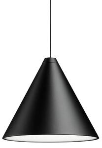 Függőlámpa FLOS, STRING, dimmable, Fekete, Nappali, Alumínium, Dizájn