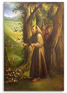 Gario Vászonkép Assisi Szent Ferenc Méret: 40 x 60 cm