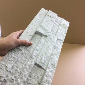 Marbet Stone szürke kőhatású design fali panel, festhető dekorpanel (48,5x18cm)