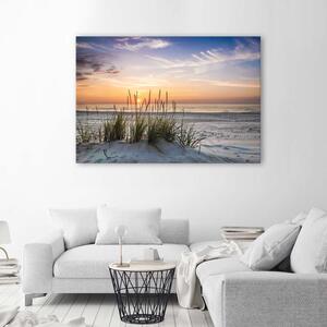 Gario Vászonkép Naplemente a tengerparton Méret: 60 x 40 cm