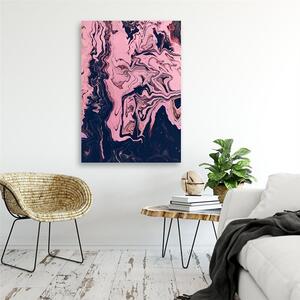 Gario Vászonkép Absztrakt, rózsaszínre festett Méret: 40 x 60 cm