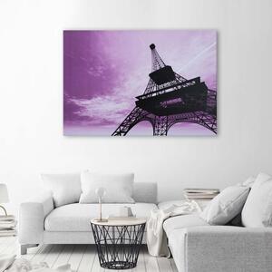 Gario Vászonkép Eiffel-torony - Párizs városa Méret: 60 x 40 cm