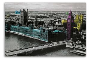 Gario Vászonkép London - Big Ben és a parlament épülete Méret: 60 x 40 cm