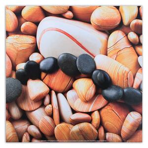 Gario Vászonkép Színes kövek közelrol Méret: 30 x 30 cm