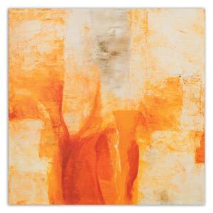 Gario Vászonkép Narancssárga minta alulról felfelé Méret: 30 x 30 cm