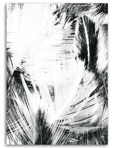 Gario Vászonkép Fekete-fehér absztrakció Méret: 40 x 60 cm