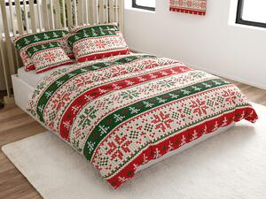 Mikroszálas ágyneműhuzat FROSTED CHRISTMAS színes Ágyneműhuzat mérete: 70 x 90 cm | 140 x 220 cm