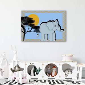 Gario Vászonkép Afrikai elefánt Méret: 60 x 40 cm