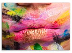 Gario Vászonkép Színes ajkak Méret: 60 x 40 cm