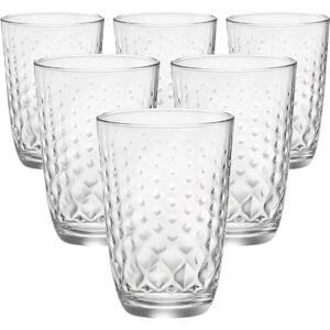 Bormioli Rocco Glit 6 db-os pohárkészlet, 380 ml, 380 ml
