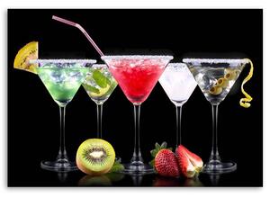 Gario Vászonkép Színes italok és gyümölcsök Méret: 60 x 40 cm