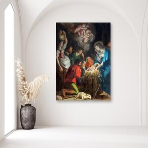 Gario Vászonkép Karácsonyi templom Szent Pál antwerpen Méret: 40 x 60 cm