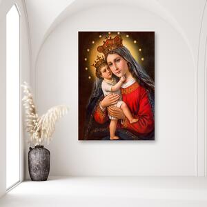 Gario Vászonkép Madonna és gyermeke Méret: 40 x 60 cm