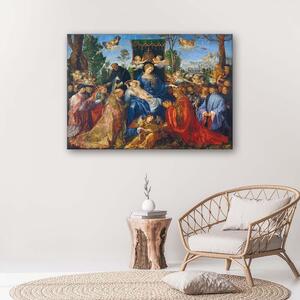 Gario Vászonkép Rózsafüzér ünnepe - Albrecht Dürer, reprodukció Méret: 60 x 40 cm