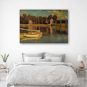 Gario Vászonkép Argenteuil-i híd - Claude Monet, reprodukció Méret: 60 x 40 cm