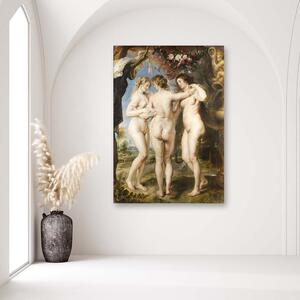 Gario Vászonkép Három kegyelem - Peter Paul Rubens reprodukció Méret: 40 x 60 cm