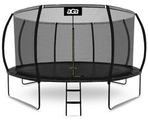 Aga SPORT EXCLUSIVE Trambulin 430 cm Fekete + védőháló + létra