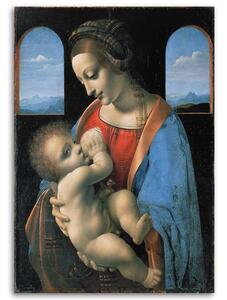 Gario Vászonkép Madonna litta - Leonardo da Vinci reprodukció Méret: 40 x 60 cm