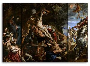 Gario Vászonkép A kereszt felemelése - Peter Paul Rubens, reprodukció Méret: 60 x 40 cm