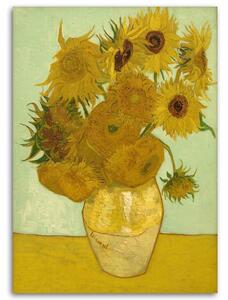 Gario Vászonkép Napraforgók - Vincent van Gogh reprodukció Méret: 40 x 60 cm