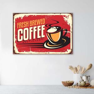 Gario Vászonkép Retro frissen pörkölt kávé Méret: 60 x 40 cm