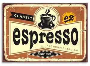 Gario Vászonkép Tábla espresso Méret: 60 x 40 cm