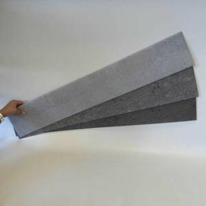 Poliwall P43 szürke beton jellegű polisztirol falburkoló panel (100x16,7cm), XPS hungarocell burkolat