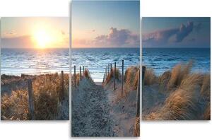 Gario Vászonkép Dunék a tengerparton - 3 részes Méret: 60 x 40 cm